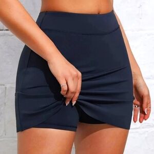 Sport skort skirt with short underneath